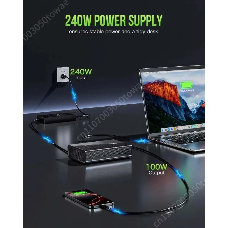 Oculink Gpu Dock Station - Station d'accueil GPU externe OcuLink USB4